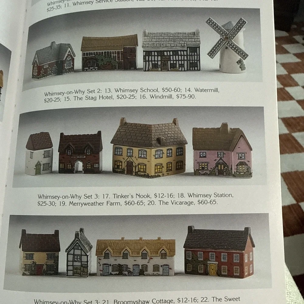 WADE WHIMSEY ON WHY Set 4 Village Houses Set 3:17 Vicarage Merriweather